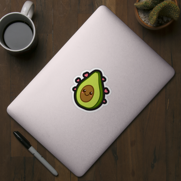 Kids Toddler Avocado Shirt by redbarron